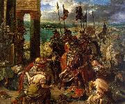 Eugene Delacroix, The Entry of the Crusaders into Constantinople